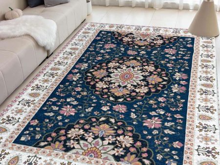 Digital Printed Premium Chenille Floor Carpet Mat, Super Soft Rug with Anti-Skid Backing, Modern Persian Carpet - CR001 Online Hot Sale