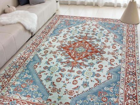 Digital Printed Premium Chenille Floor Carpet Mat, Super Soft Rug with Anti-Skid Backing, Modern Persian Carpet - CR003 Discount