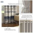 Blackout Curtains, Digital Printed Curtains, Pack of 2 Curtains - Coastal Tides Navy Online Hot Sale