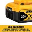 DEWALT 20V MAX XR Battery, 5 Ah, 2-Pack (DCB205-2) Fashion