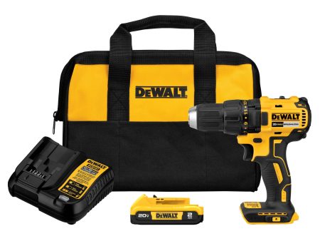 DEWALT 20V MAX Cordless Drill Driver, 1 2 Inch, 2 Speed, XR 2.0 Ah Battery and Charger Included (DCD777D1) on Sale