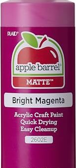 Apple Barrel Acrylic Paint in Assorted Colors (8 oz), K2602 Bright Magenta Fashion