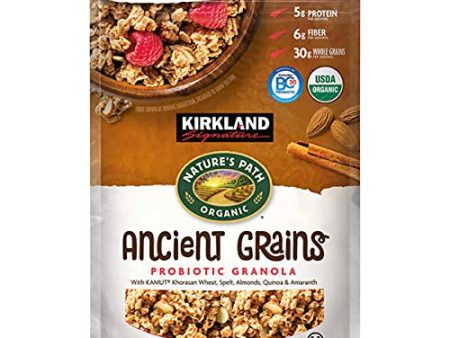 Kirkland Signature Nature s Path Organic Ancient Grain Probiotic Granola, 35.3 Oz, 1count Discount