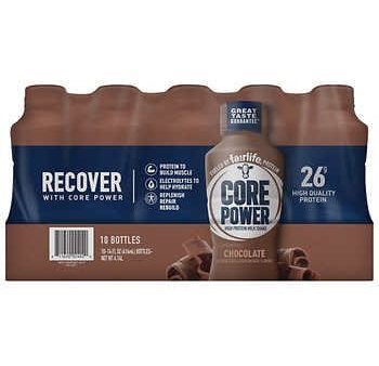 Core Power Fairlife 26g Protein Milk Shakes, Liquid Ready To Drink for Workout Recovery, Chocolate, 14 Fl Oz Bottle (Pack of 10) Sale